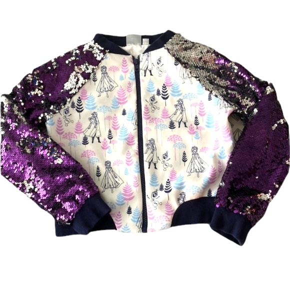 Disney Frozen II bomber jacket - Picture 3 of 7